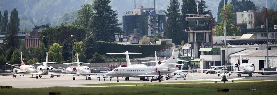 Private jet charter Lugano