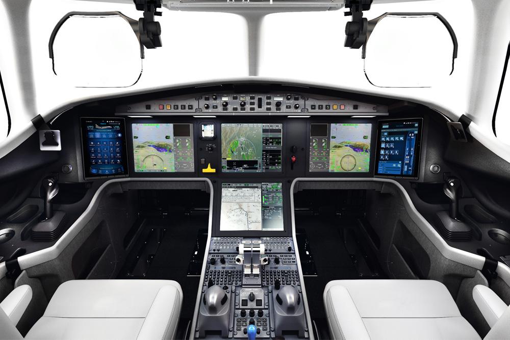 Dassault Falcon 6X cockpit