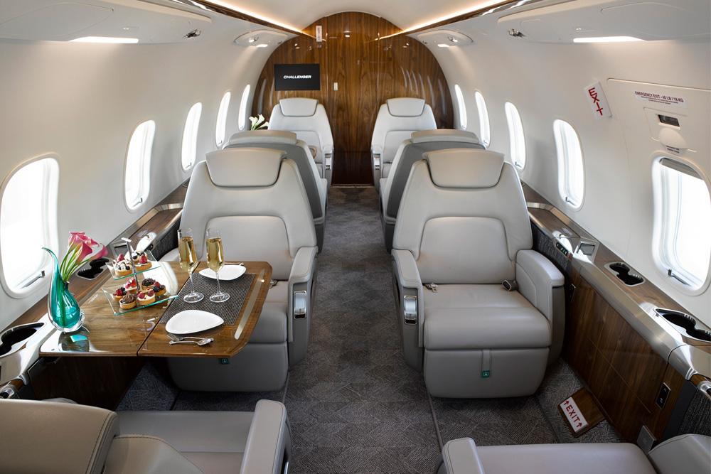 Bombardier Challenger 350 Interiour
