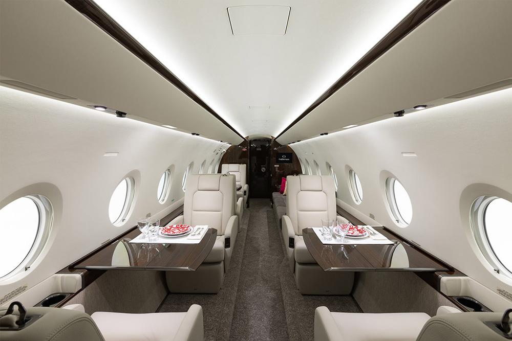 Gulfstream G280 interior