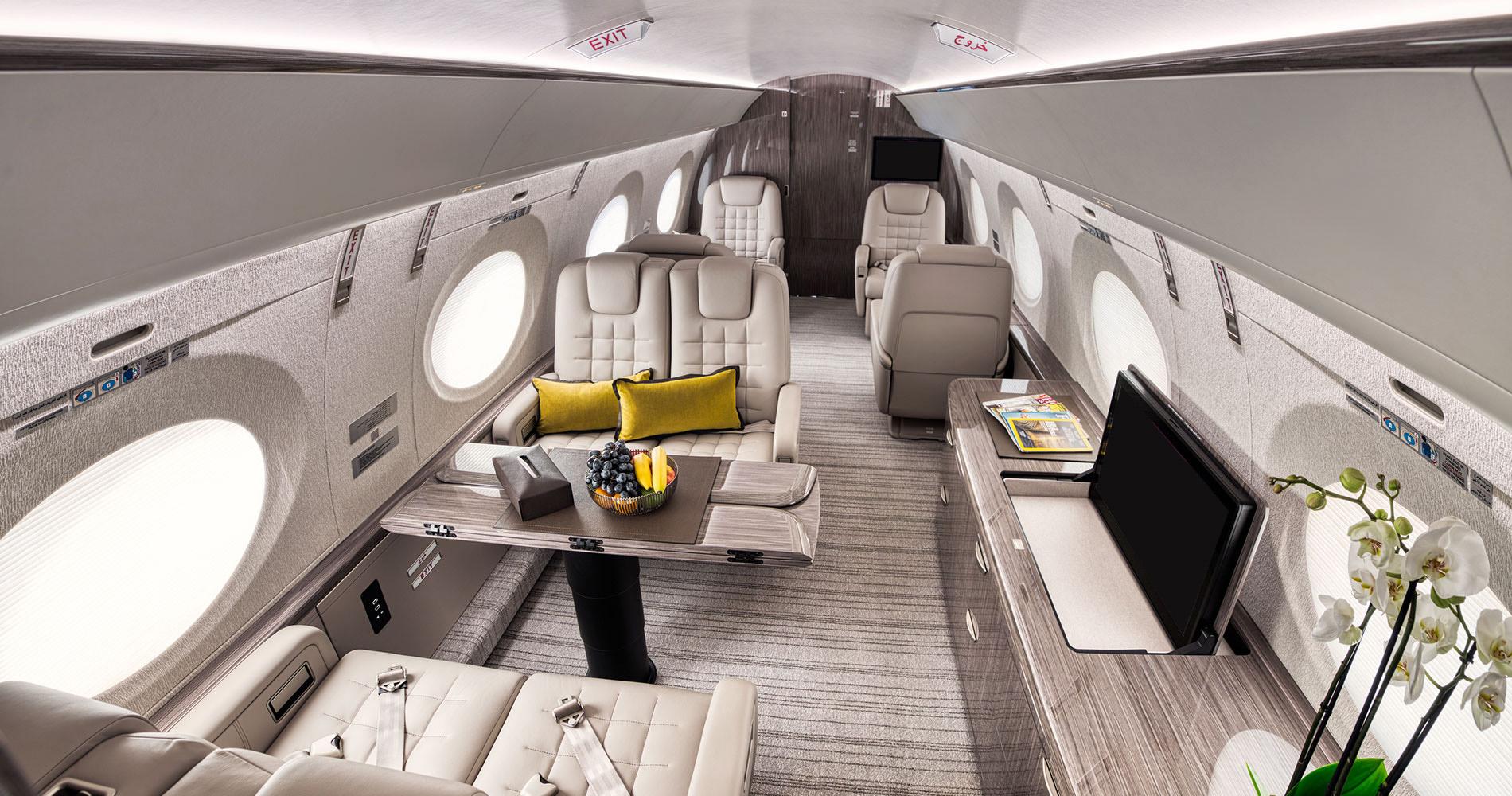 Gulfstream G500 interior