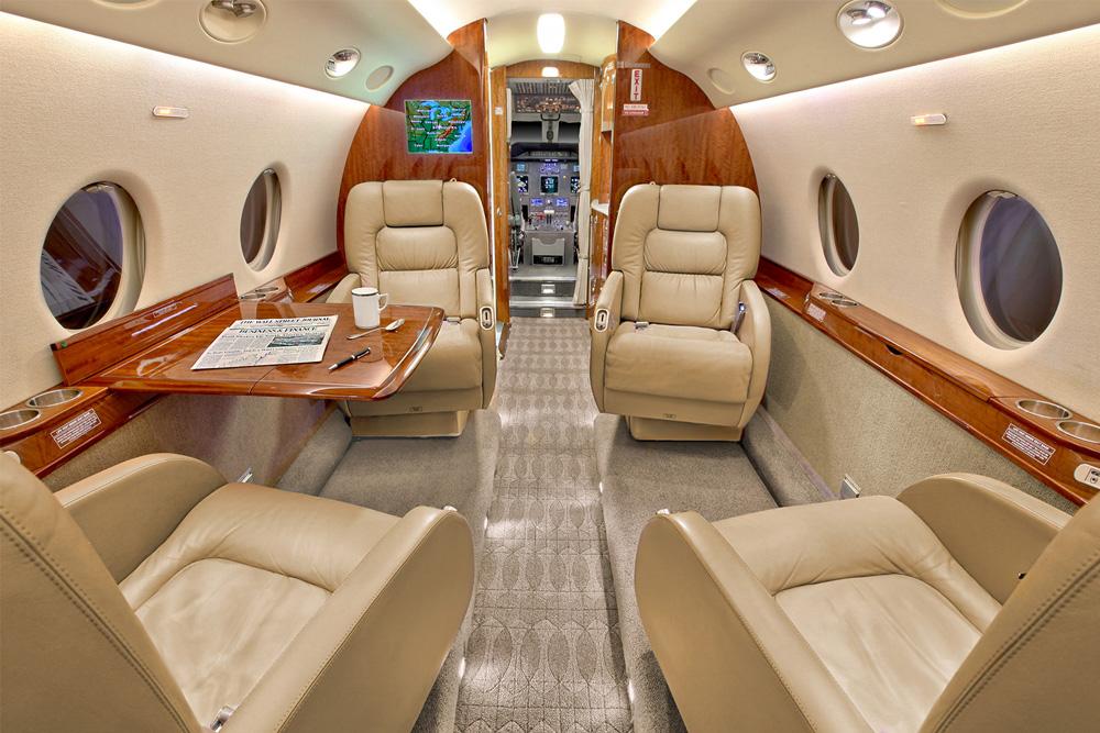 Gulfstream G200 interior