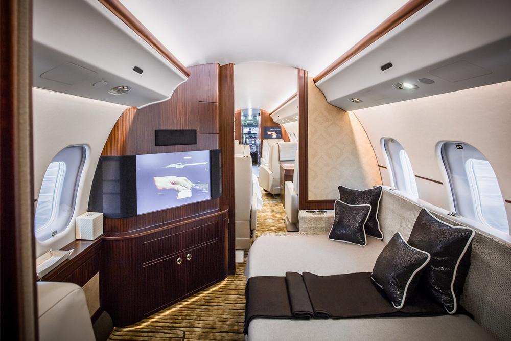 Bombardier Global Express XRS interior