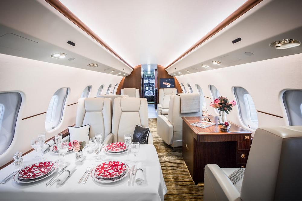 Bombardier Global Express XRS interior