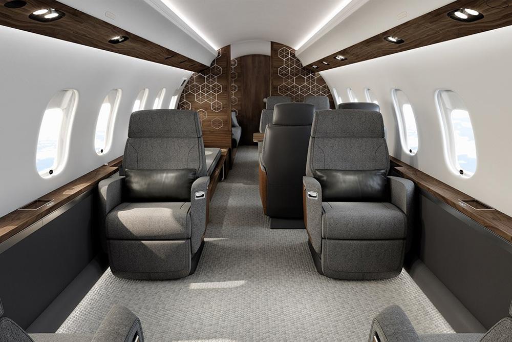 Bombardier Global 6500 interior