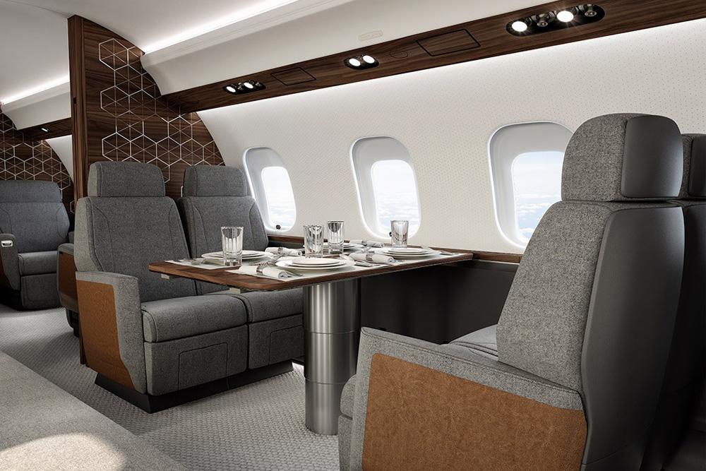Bombardier Global 6500 interior