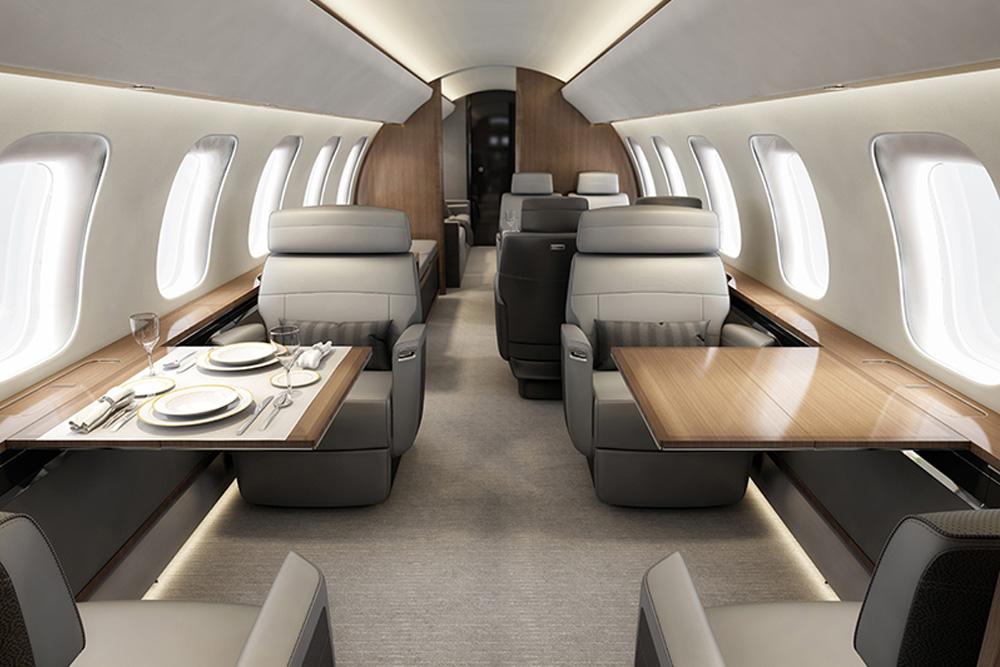 Bombardier Global 8000 interior