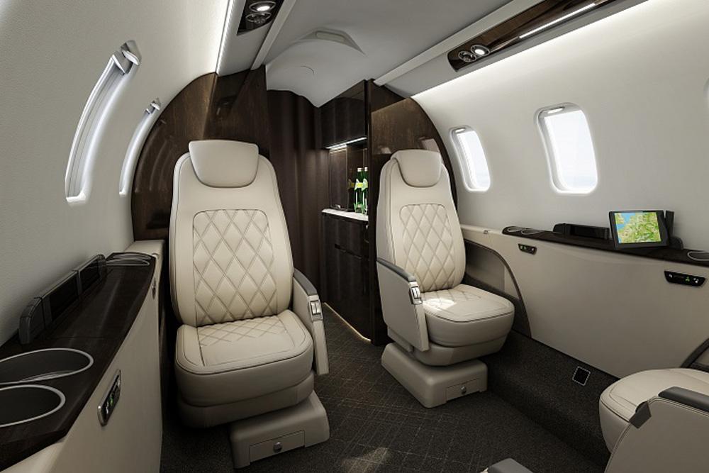 Bombardier Learjet 75 Liberty interior