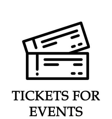 Tickets for events